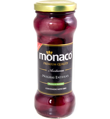 Whole Black Olives