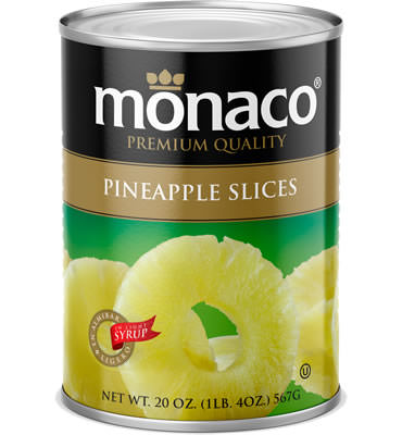 Pineapple Slices in Light Syrup